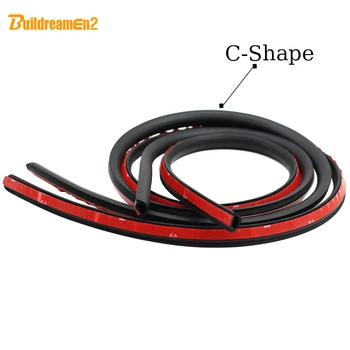 

Buildreamen2 Car Styling Door Weatherstrip Seal Strip Noise Insulation For Chevrolet Jeep Volvo Nissan Buick Alfa Romeo Lexus