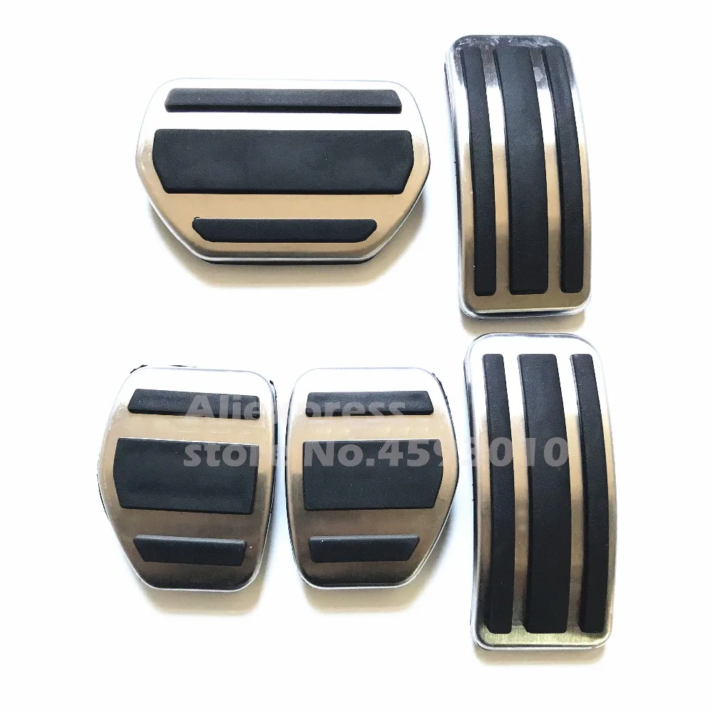 

Car Accessory Pedal Sticker Sytling Cover pad Brake Clutch Pedal For Peugeot 307 2008 207 301 CC SW/RC 208 308 408 CC AT/MT STD