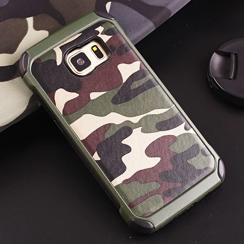 Fashion Army Camo Camouflage Case For Samsung Galaxy S8 S7 S6 edge Plus