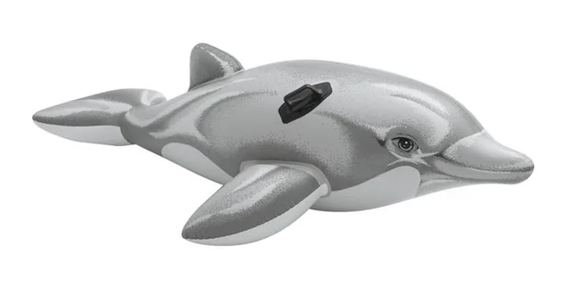 

Inflatables Giant Dolphin Pvc Swan Outdoor Child Toy Ride-on Inflatable Float Summer Holiday Fun Toys Children Funny Party