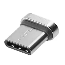 Магнитный адаптер Alloet type-C для быстрой зарядки, магнитный USB-C Кабель-адаптер для Macbook Nexus 5X6 P OnePlus 2 3
