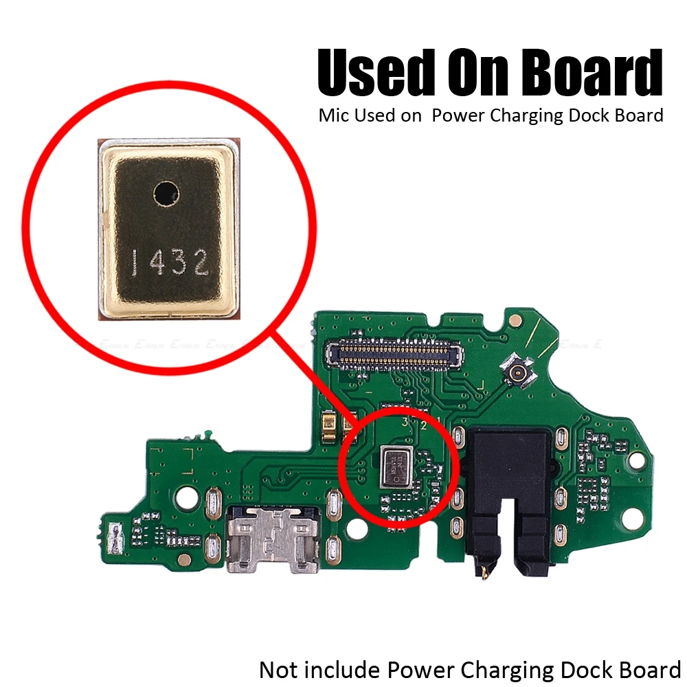 2 шт основной для платы микрофон Микрофон внутренний приемник запасные части для HuaWei P30 P20 mate 20 10 Lite P Smart