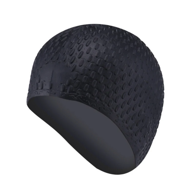 

Swimwear Cap Silicone Rubber Swimming Cap Waterproof Swim Caps Swimming Accessories Caps for the Pool Hot