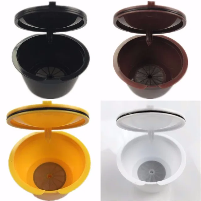 Best Offers Hot,1pcs plastic 50 times refillable reusable empty dolce gusto coffee capsule Dulce Gustos Baskets Espresso Nescafe filter caps