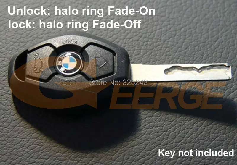 Релейный комплект жгутов проводов для BMW angel eyes Halo Rings светодиодный или CCFL релейный жгут w/Fade-on Fade-off Особенности