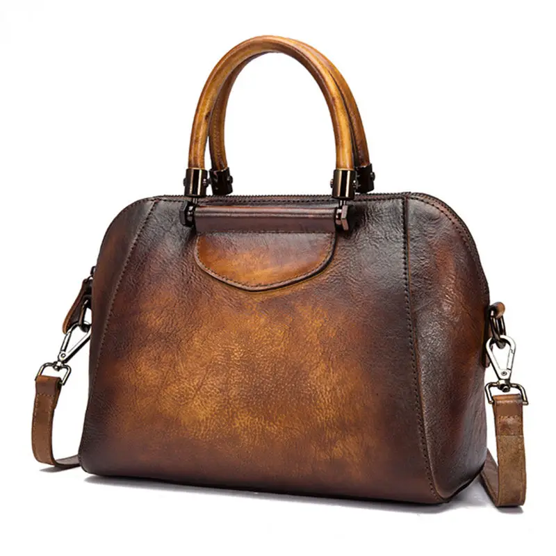 

Vintage Handbags Designer High Quality Shoulder Bags For Ladies Crossbody bag Sac Femme Top-Handle Bags Female Genuine Leather