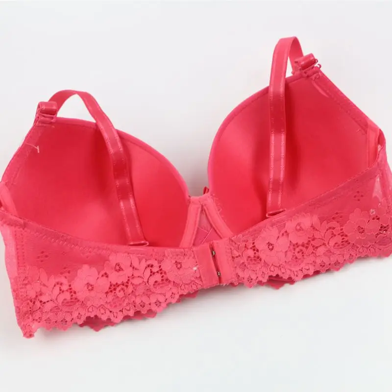 Женский кружевной бюстгальтер с чашками пуш ап и бантом|adjustable bra|comfort brabras for women |