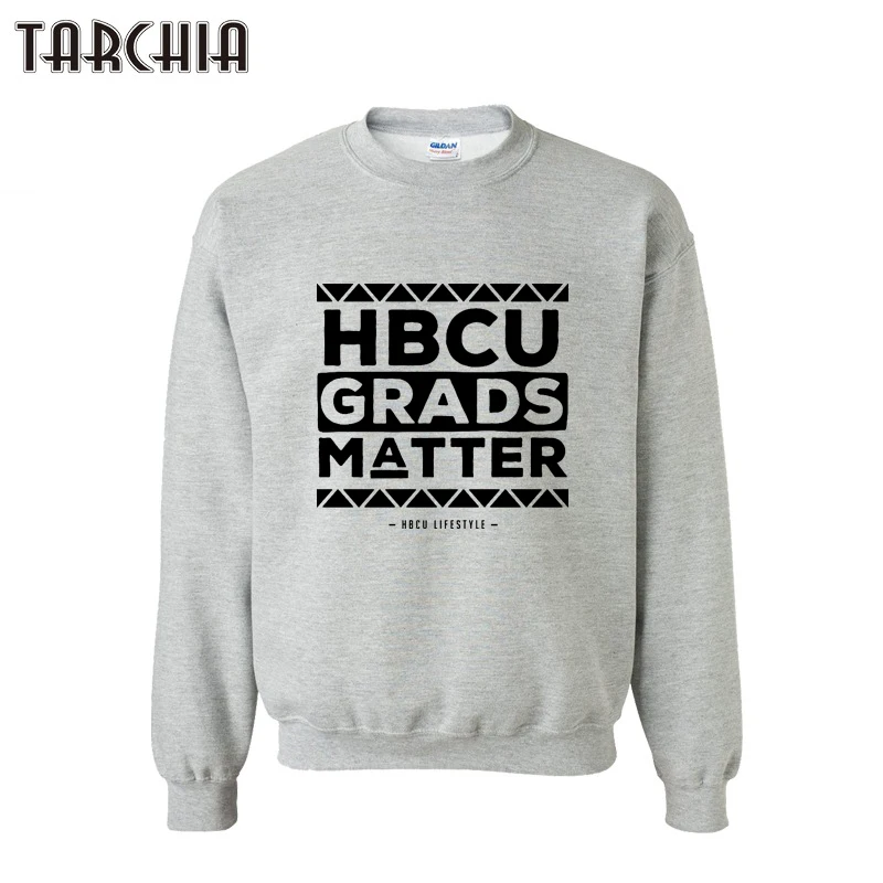 Толстовка TARCHIA HBCU GRADS для студентов с принтом букв Мужская Осенняя толстовка