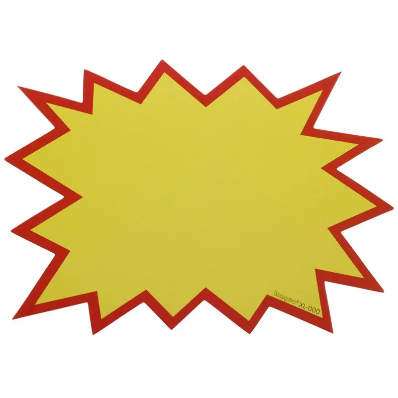 

Supermarket Stores Sale Promotion Advertising Sign POP Price Tags 10 Pcs