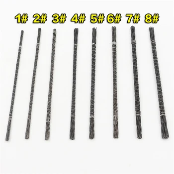

12Pcs 130mm Scroll Saw Blades 5# Jig Saw Blades Spiral Teeth 8 Kinds Wood Saw Blades For Carving 12Pcs With Chuck U Saw blade