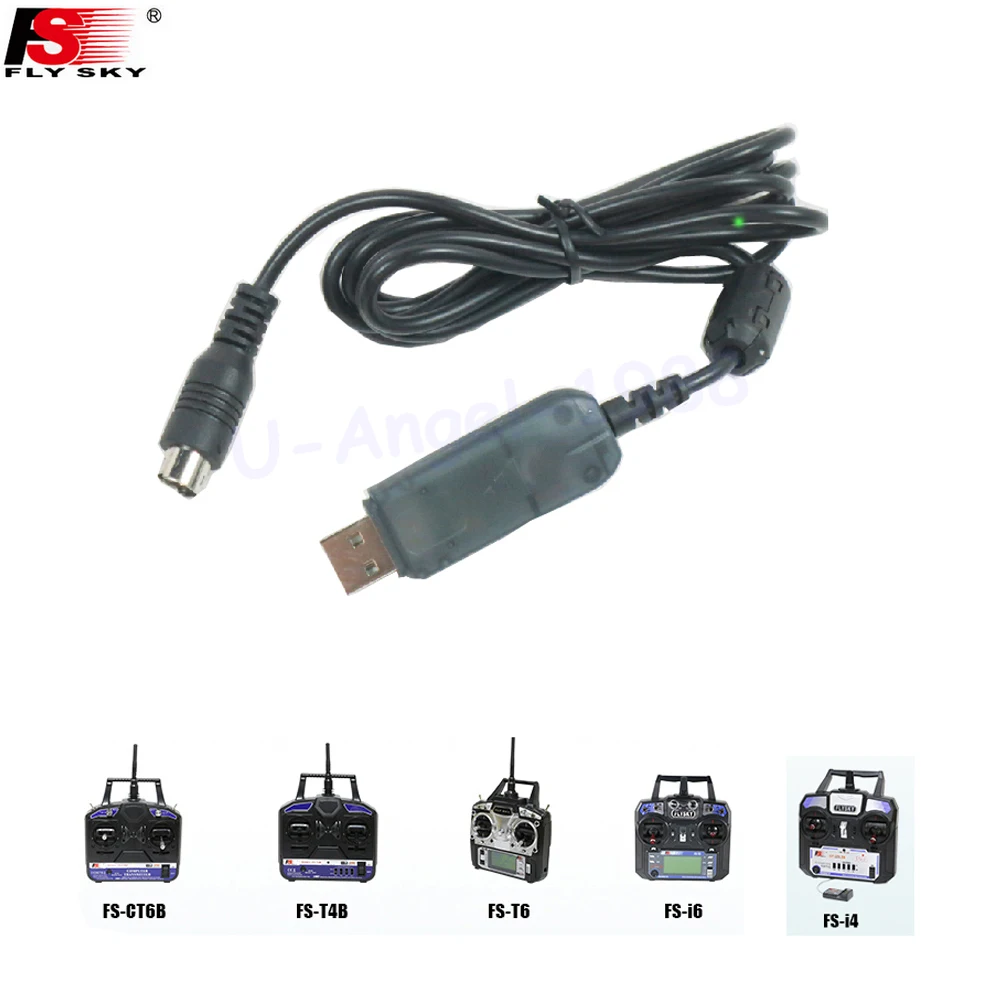 Wholesale 1pcs Firmware Upgrade Download Data Cable For Flysky fly sky FS I6 FS I6 RC