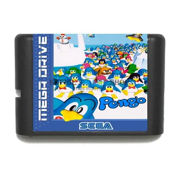 

Pengo Game Cartridge Newest 16 bit Game Card For Sega Mega Drive / Genesis System