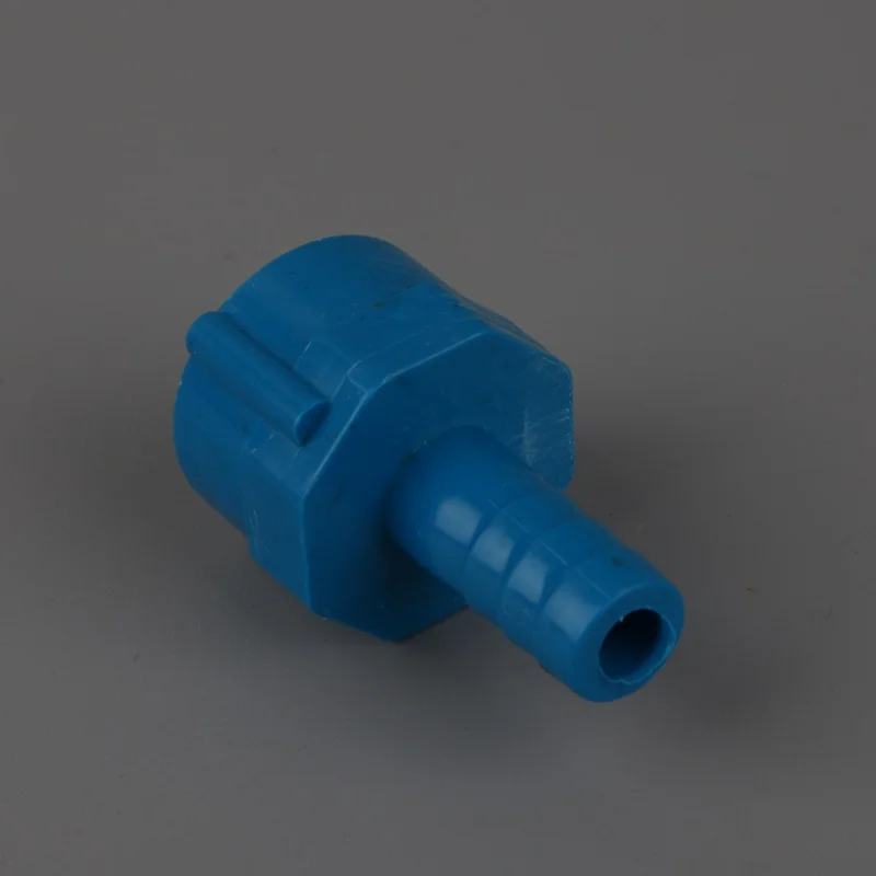 5 шт. 1/" внутренняя резьба до 10 мм ПВХ прямой соединитель жесткая трубка пластиковый соединитель садовый оросительный шланг соединитель трубы адаптер - Цвет: Синий