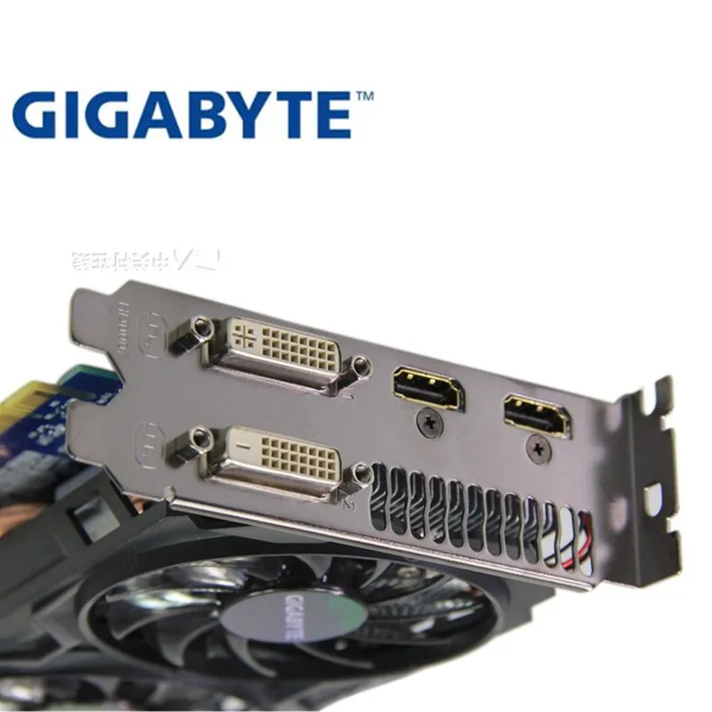 Видеокарта GIGABYTE оригинальная Видеокарта GTX 750 Ti 2 Гб 128 бит GDDR5 для nVIDIA Geforce GTX 750Ti Hdmi Dvi используется VGA GTX750ti