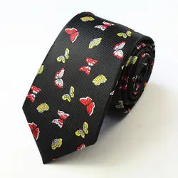 Новая мода Для мужчин s Галстуки 100% хлопок галстук для Для мужчин Причинно полосой галстук для человека деловая вечерние, вышивка