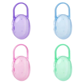 

2018 New 1Pc Soild Portable Baby Infant Kids Pacifier Nipple Cradle Case Holder Travel Storage Box