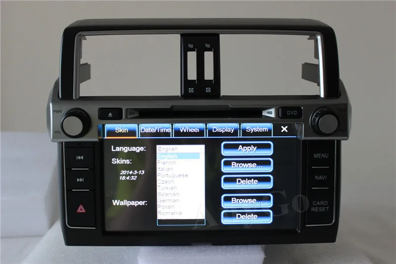 Flash Deal Free Map!Roadrover Car DVD For Prado 2014 with 9 Inch GPS Navigation Touch Screen Radio AM FM RDS Multimedia Player 5