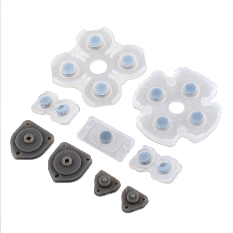 

1 set Replacement Rubber Conductive pad Rubber Conductive Button Pad Kit for PS4 Wireless Controller