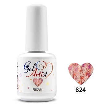 

72 pcs DHL free shipping gel nails gorgeous colors nail art gel polish mix color with base coat and top coat
