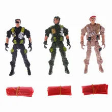 9 см десантники парашют солдат дети сумка для занятий спортом на открытом воздухе ручная брошка игрушка Случайная