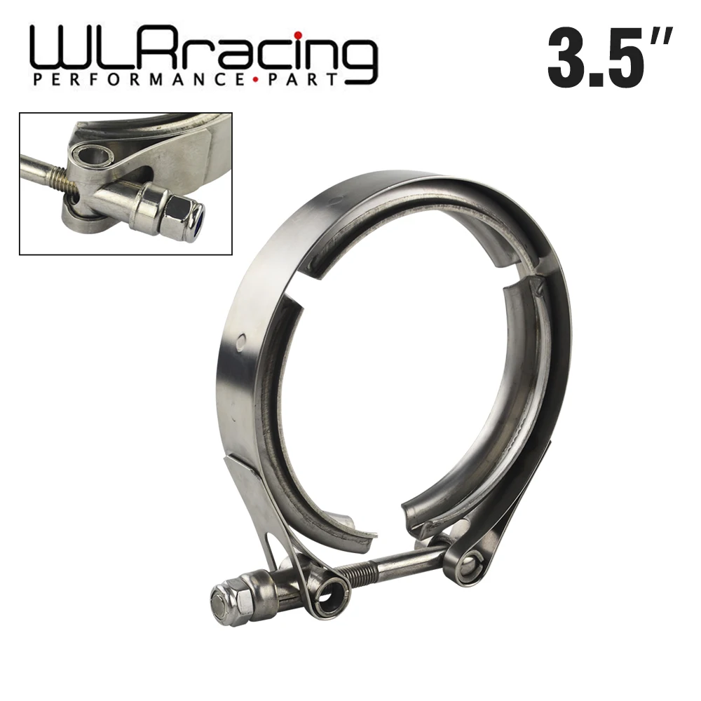 

WLR RACING - 3.5" STAINLESS STEEL 304 TURBO/INTERCOOLER/DOWNPIPE/DOWN PIPE/HOSE NORMAL OR QUICK RELEASE V Band CLAMP VCN35/VCQ35