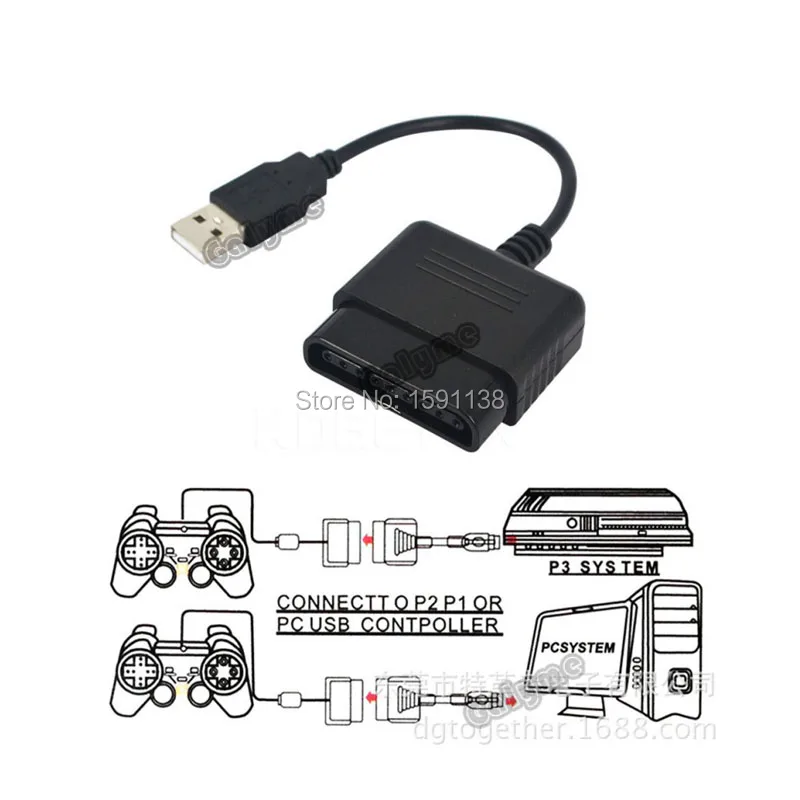 10 шт./лот новейшее поступление USB адаптер конвертер кабель для игрового
