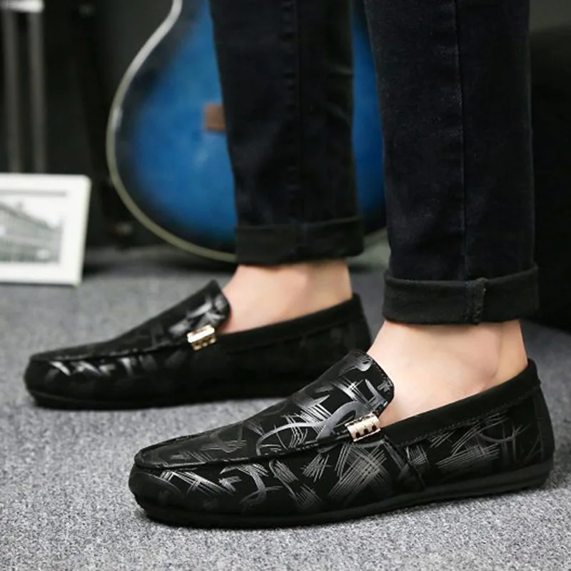 Новые весенние туфли в горошек с принтом модная повседневная мужская обувь индивидуальная фланелевая камуфляжная легкая дышащая обувь