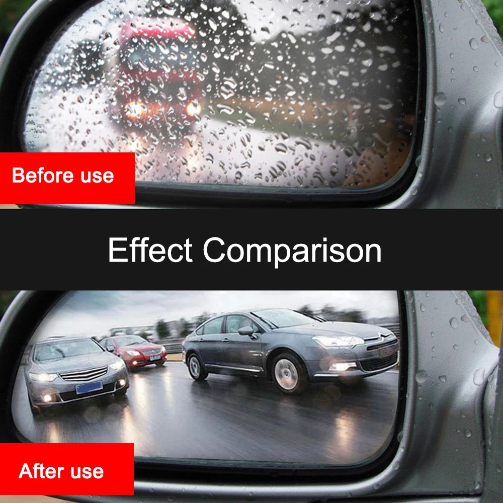Automotive Glass Windshield Rearview Mirror Reversing Mirror Waterproof Nano hydrophobic Coating