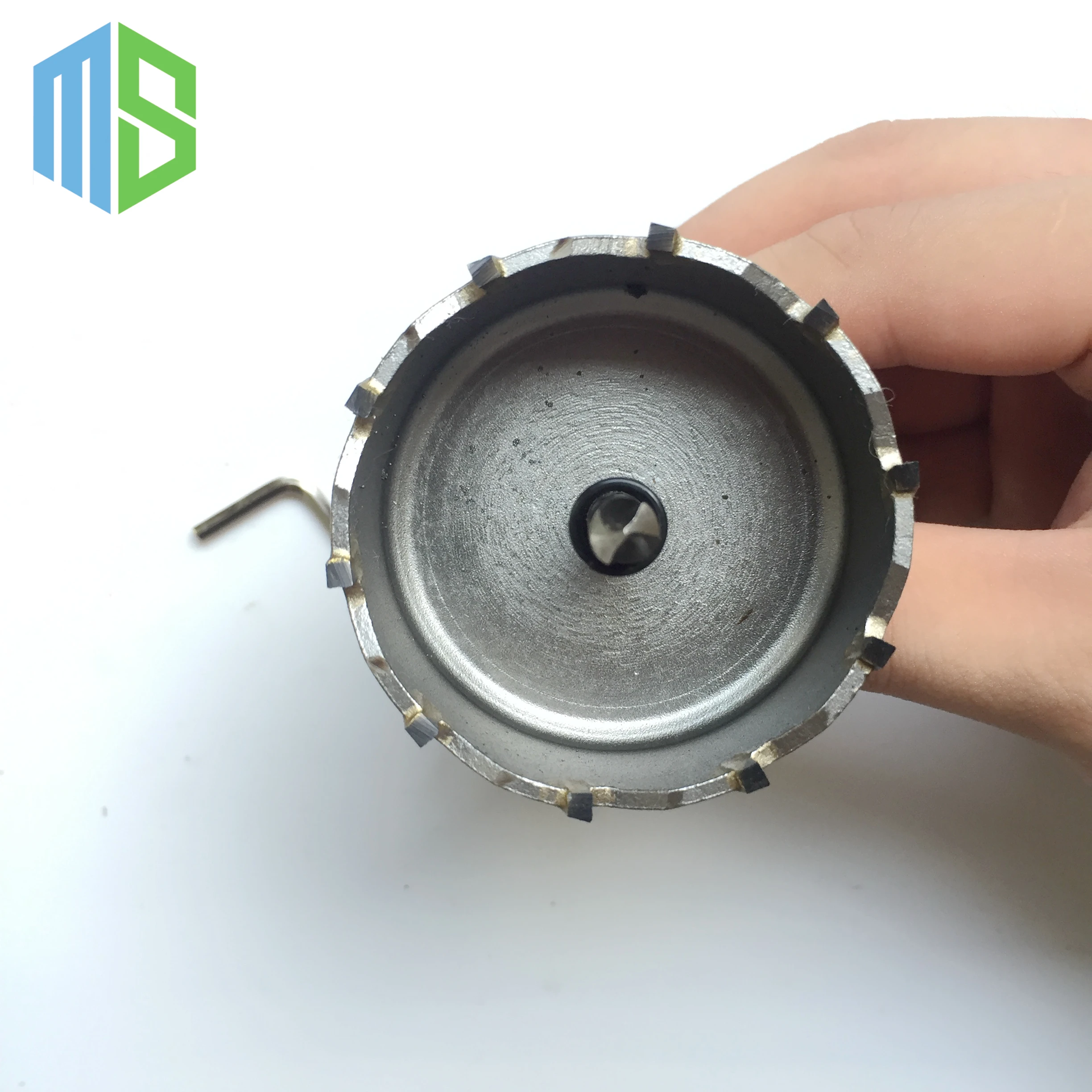 

1pc 53mm TCT Hole Saw Cutter Core HSS Drill Bit Carbide For Stainless Steel Plate Iron Metal Alloy Cutting Drilling Power Tool