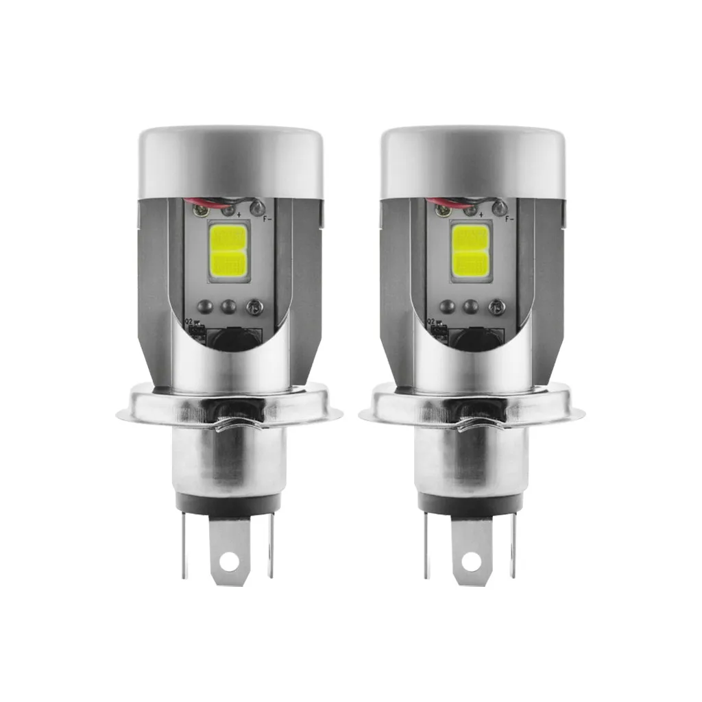 2 шт. парковка COB T4 H4 led высокой мощности Светодиодные Противотуманные фары лампы фар 100 Вт 12 В Белый 6500 к led преобразования света набор для маникюра