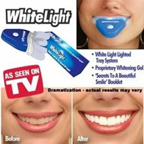 Professional Dental Teeth Whitening UV Light with Whitening Gel White