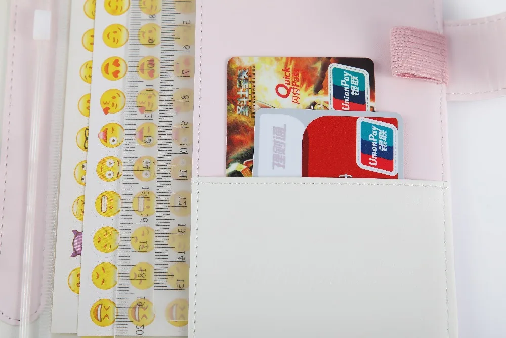 Revistas de Viagem Harphia Zíper Planejador Folha Solta Espiral Caderno 2020-2019 Macaron Agenda Organizador a5 10 Cheap Cadernos