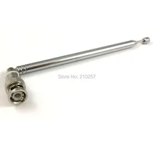 5 шт. УКВ 170-230 мГц uhf 470-862 мГц 15dbi портативный Радиоприемник сканер dvb-t ТВ bnc телескопическая антенна