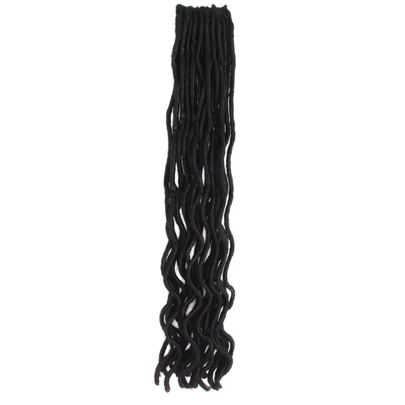 MapofBeauty 18 синтетически накладные искусственные локоны в стиле Crochet оплетка 20 термостойкие черный плетение волос для черная, женская, для волос для наращивания