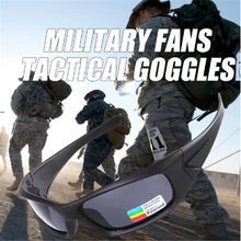Защитные военные очки, очки для пейнтбола, тактические поляризационные солнцезащитные очки, оправа для близорукости