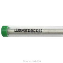 1 шт. 1,0 мм Проволочный припой(не содержит свинец и SN99.3 CU0.7) олово для пайки трубка проволочного припоя, новинка