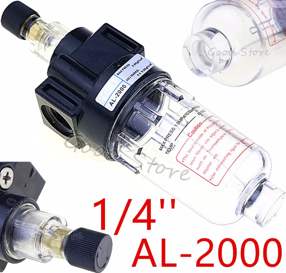 

1PCS AL2000 1/4" Thread Pneumatic Air Source Treatment Lubricator AL-2000