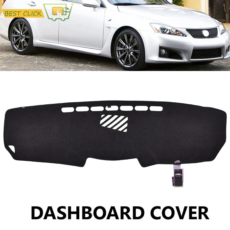 Крышка приборной панели Xukey коврик для Lexus IS250 IS350 ISF IS250C 2006 2007 2013 Защитная панель | Отзывы и видеообзор -32864236911