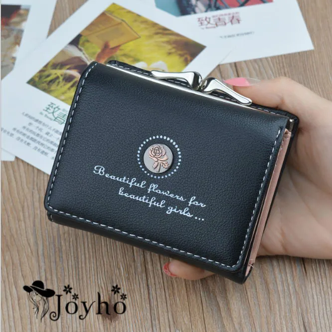 

Brand Designer Small Wallets Women Leather Phone Wallets Female Short Zipper Coin Purses Money Credit Card Holders Clutch Bags