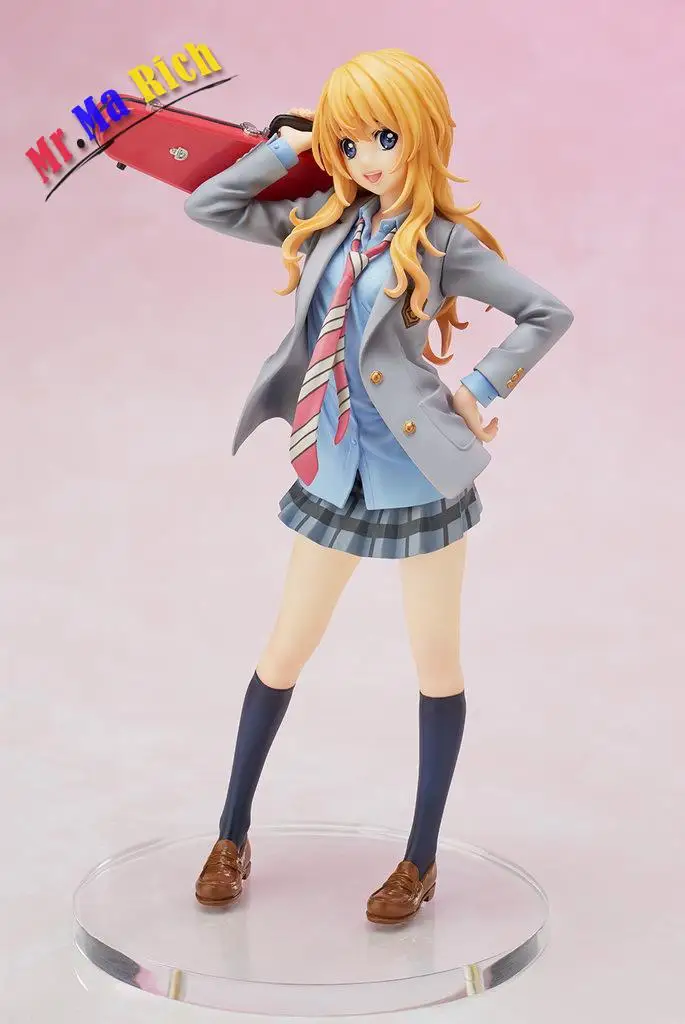 20 см ваша лежа в апреле Kaori Miyazono сексуальная фигурка ПВХ Коллекционная модель