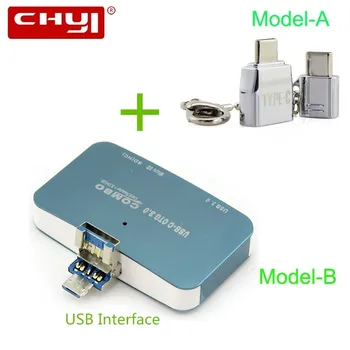 

3 in 1 USB Type C Hub to USB 2.0 OTG USB Hub with SD/TF Card Reader USB 3.0 Connector Splitter Adapter For PC Laptop SmartPhone