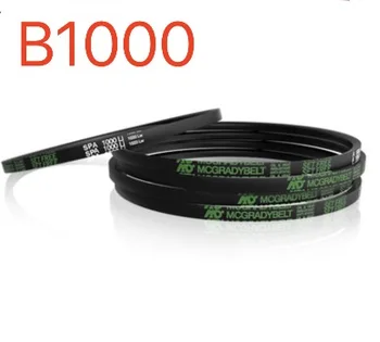 

2PCS/LOT Industrial V-belt B1000 rubber conveyor belt transmission
