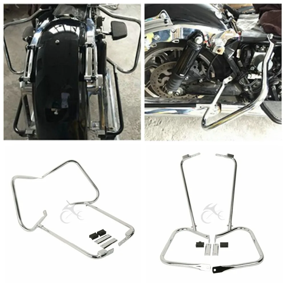 Комплект кронштейнов для мотоцикла защита седельной сумки Harley Touring Electra Glide Classic
