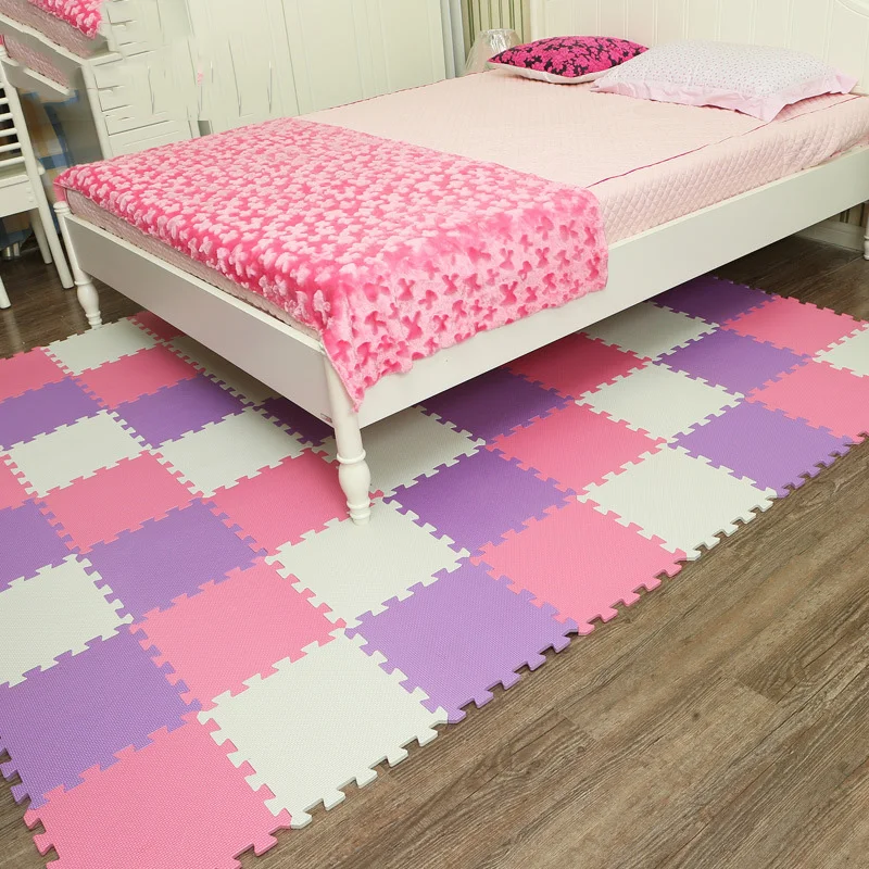 Interlocking Flooring Carpet Tiles Mats Thick Eva With Kids Playroom Flooring