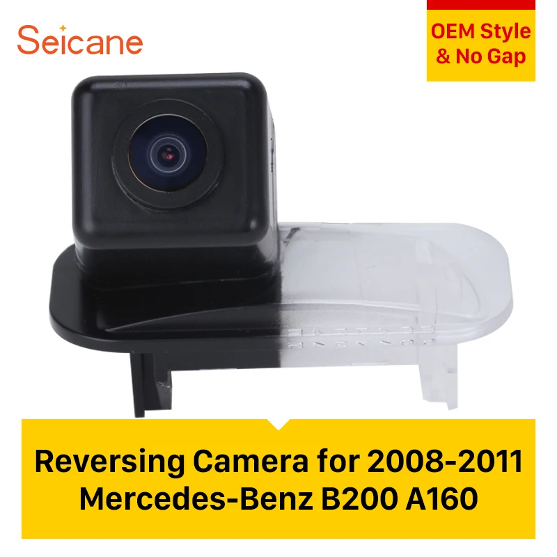 

Seicane Car Parking Backup Reversing Camera for 2008-2011 Mercedes-Benz B200 A160 Night Vision Waterproof free shipping
