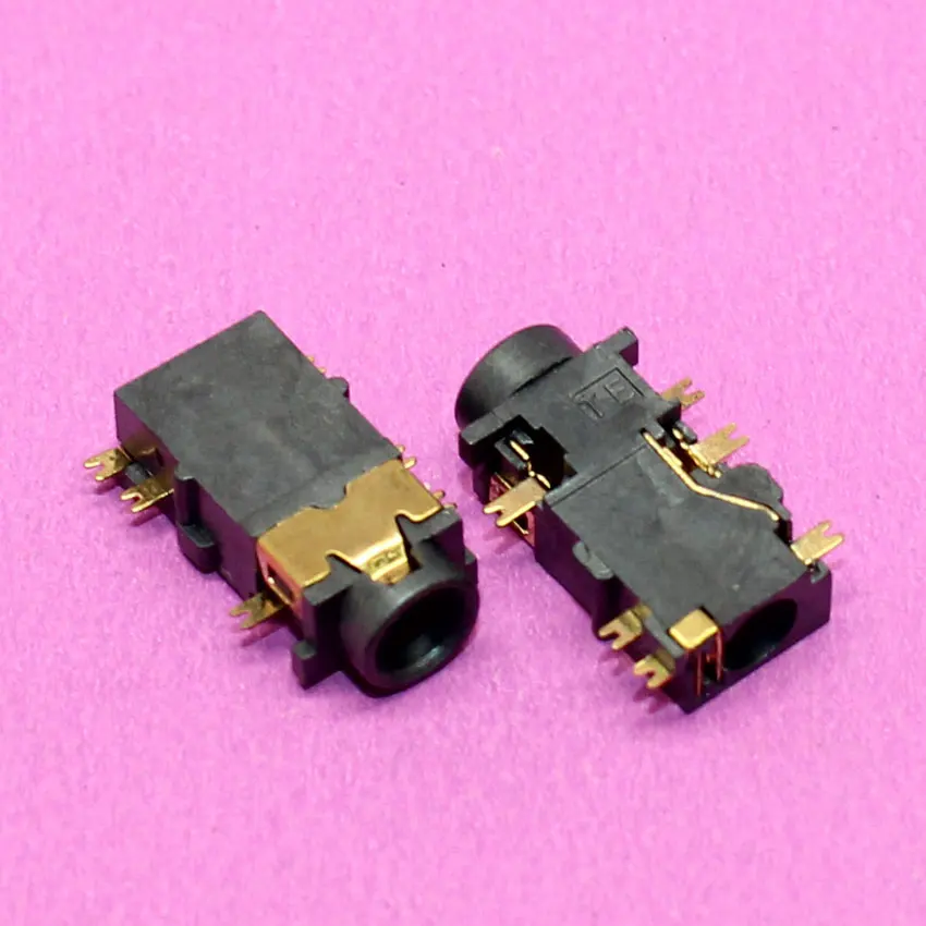 

YuXi Brand New 3.5mm Audio Jack Socket 3.5 Headphone Connector 6SMT with head for Tablet Phone Digital Produc Headphone jack