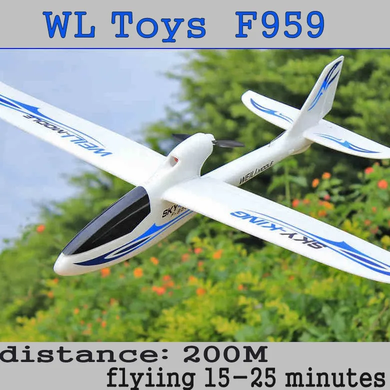 Wltoys F959 Model Aircraft For Sale Epo Rc Airplane 75cm Professional Drone 3ch Rc Glider Remote