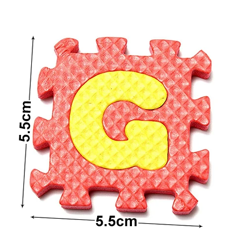 36 шт./компл. ребенка Детская игрушка-Паззл Новинка Алфавит Номер ЕВА паззл мозайка пены обучения коврики детские Ранние обучающие игрушки для детей