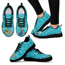 HYCOOL Женские кроссовки с ветеринарным узором для влюбленных; женская резиновая обувь черного цвета для бега; мужская спортивная обувь с дышащей сеткой для мужчин и женщин