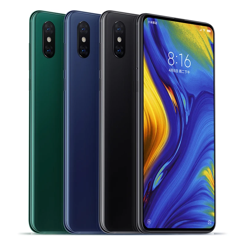 Xiaomi mi x 3 8 Гб оперативная память 256 Встроенная мобильный телефон Snapdragon 845 Octa Core 24MP